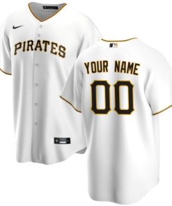 Pittsburgh Pirates Active Player Custom White Cool Base Stitched Baseball Jersey