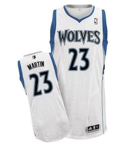 Revolution 30 Timberwolves #23 Kevin Martin White Stitched NBA Jersey
