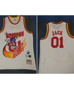 Rockets 01 Jack White Travis Scott Mitchell Ness Bleacher Report Jersey