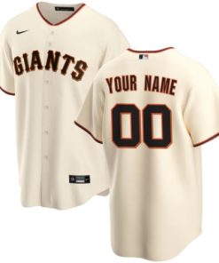 San Francisco Giants Active Player Custom Cream Cool Base Stitched Baseball Jersey