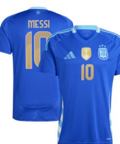 2024 Argentina 10 Lionel Messi Blue Soccer Men Jersey