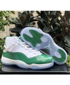 Air Jordan 11 White Gren Shoes11