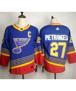 Blues 27 Alex Pietrangelo Blue Jersey