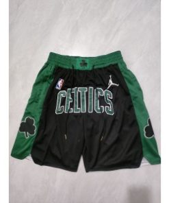 Boston Celtics Black Shorts(Run Small)