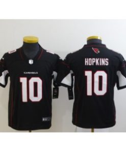 Cardinals 10 DeAndre Hopkins Black Limited Women Jersey