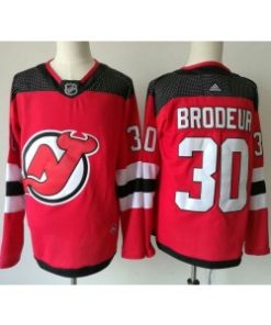 Devils 30 Martin Brodeur Red Men Jersey
