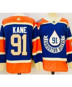 Edmonton Oilers 91 Kane 2023 Retro Men Jersey
