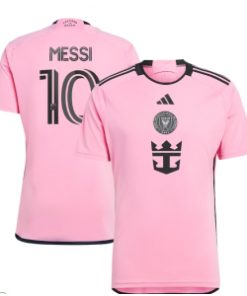 Inter Miami CF Lionel Messi adidas Pink 2024 Jersey