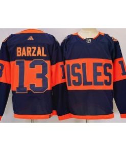 Islanders 13 Mathew Barzal 2024 Stadium Series Men Jersey