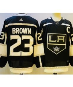 Kings 23 Brown Black Men Jersey