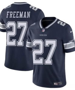 Men's Dallas Cowboys #27 Royce Freeman Navy Vapor Untouchable Limited Football Stitched Jersey