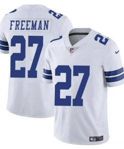 Men's Dallas Cowboys #27 Royce Freeman White Vapor Untouchable Limited Football Stitched Jersey