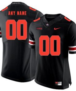 Men's Ohio State Buckeyes Black NCAA Jersey