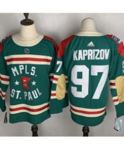 Minnesota Wild 97 Kirill Kaprizov Throwback 2021 New Jersey