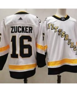 NHL Penguins 16 Jason Zucker 2020 New Adidas Men Jersey
