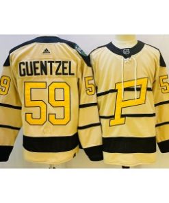 NHL Penguins 59 Jake Guentzel White 2022-23 Retro Men Jersey1