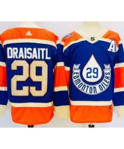 Oilers 29 Leon Draisaitl 2023 Retro Men Jersey