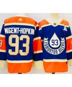 Oilers 93 Ryan Nugent-Hopkins Winter Classica Men Jersey