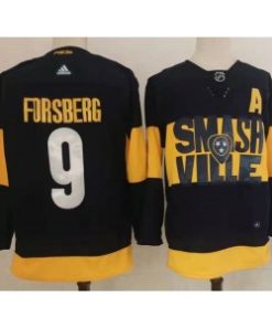 Predators 9 Filip Forsberg 2022 New Men Jersey