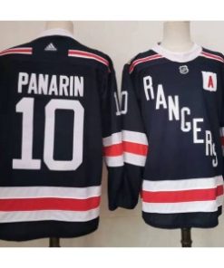Rangers 10 Artemi Panarin Navy Men Jersey