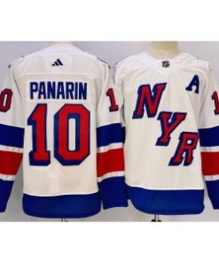 Rangers 10 Panarin White 2024 Stadium Series Men Jersey