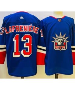 Rangers 13 Alexis Blue 2022-23 Retro Men Jersey