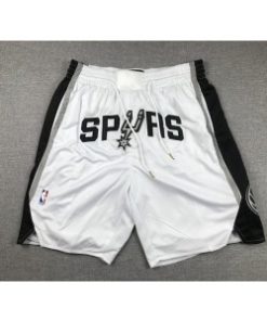 San Antonio Spurs White Shorts