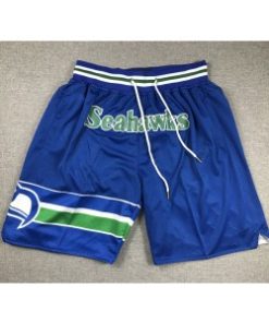 Seahawks Blue Shorts(Run Small)