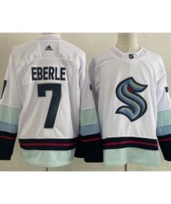 Seattle Kraken 7 Jordan Eberle White Men Jersey