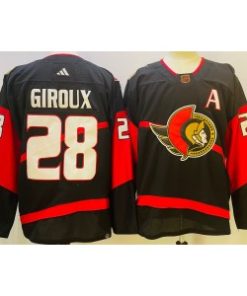 Senators 28 Giroux Black 2022-23 Retro Men Jersey