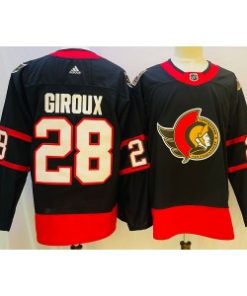 Senators 28 Giroux Black Men Jersey