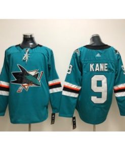 Sharks 9 Evander Kane Teal Men Jersey