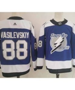 Tampa Bay Lightning 88 Andrei Vasilevskiy 2021 Retro Men Jersey