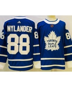 Toronto Maple Leafs 88 William Nylander Blue 2022-23 Retro Men Jersey