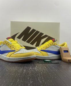 Travis Scott x Air Jordan 1 Low OG Canary