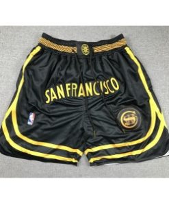 Warriors Gold Shorts(Run Small)