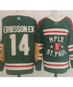 Wild 14 Joel Eriksson 2022 Winter Classic Adidas Men Jersey