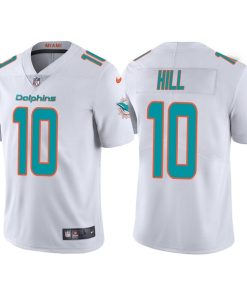 Women's Miami Dolphins #10 Tyreek Hill White Vapor Untouchable Stitched Jersey(Run Small)