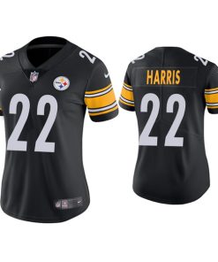 Women's Pittsburgh Steelers #22 Najee Harris Black Vapor Untouchable Limited Stitched Jersey(Run Small)
