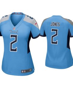 Women's Tennessee Titans #2 Julio Jones Blue Vapor Untouchable Limited Stitched Football Jersey(Run Small)