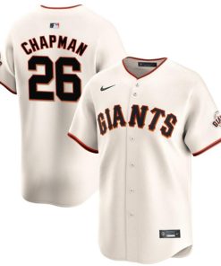 Men's San Francisco Giants #26 Matt Chapman Cream 2024 Home Stitched Baseball Jersey