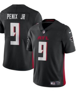 Men's Atlanta Falcons #9 Michael Penix Jr Black 2024 Draft Vapor Untouchable Limited Football Stitched Jersey