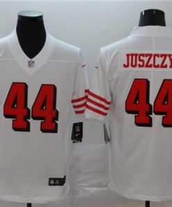 Men's San Francisco 49ers #44 Kyle Juszczyk White New Vapor Untouchable Limited Stitched NFL Jersey