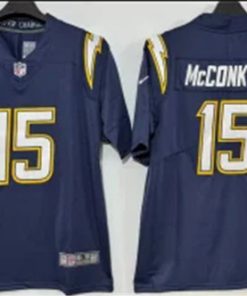 Men's Los Angeles Chargers #15 Ladd McConkey Gold 2025 F.U.S.E. AlternateVapor Limited Football Stitched Jersey