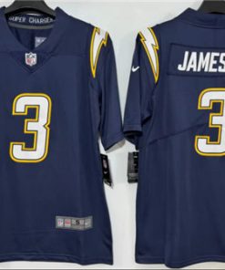 Men's Los Angeles Chargers #3 Derwin James Jr. Gold 2025 F.U.S.E. Alternate Vapor Limited Football Stitched Jersey