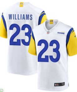 Los Angeles Rams Kyren Williams #23 Nike White Alternate 2025 vapor limited Jersey