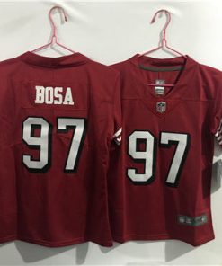 Youth NFL San Francisco 49ers #97 Nick Bosa Red Vapor Untouchable Limited Stitched Jersey